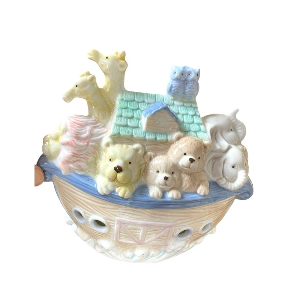 Cosmos 5654 Ceramic Noah's Ark Light Lamp
6-1/4-Inch